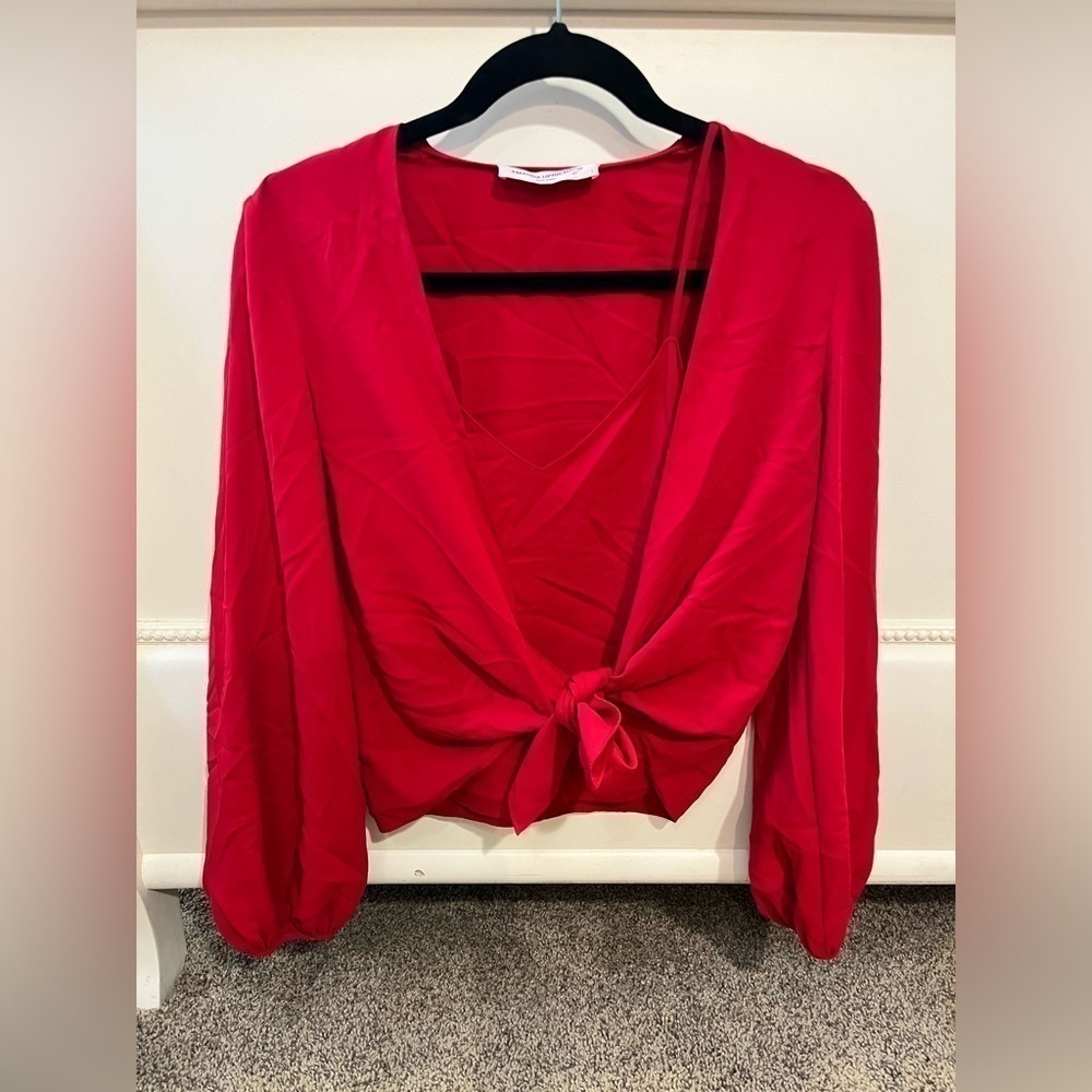 Amanda Uprichard blouse. Built in tank.